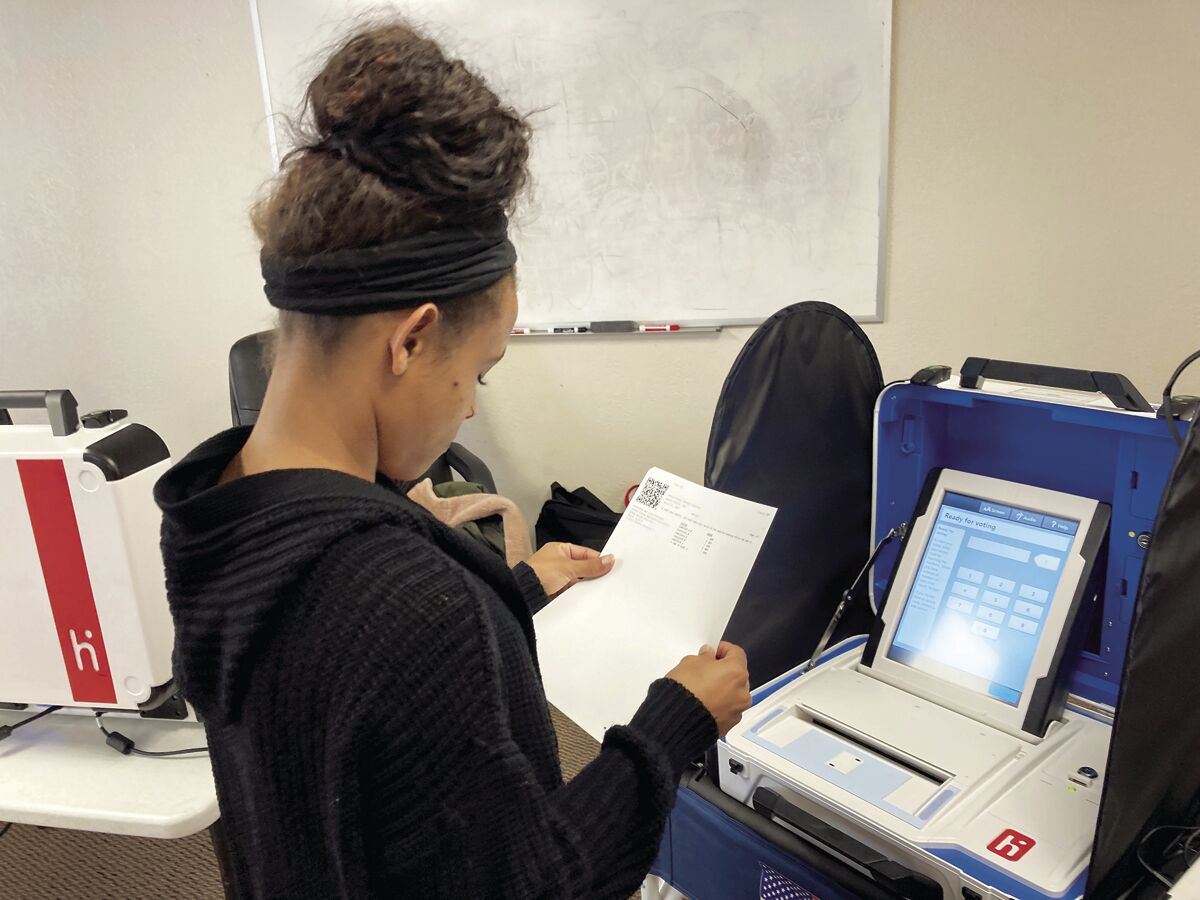 Voting machine demos offered
